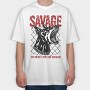 Savage 2, Tricou Oversize Barbati (Unisex)