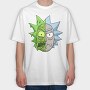 Rick and Morty 9, Tricou Oversize Barbati (Unisex)