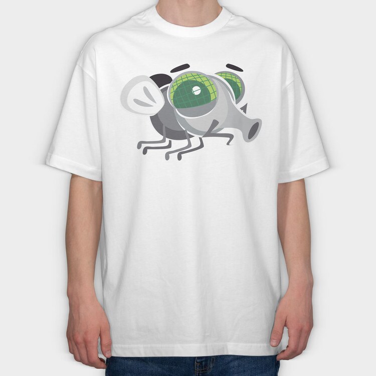 Cyberfly, Tricou Oversize Barbati (Unisex)