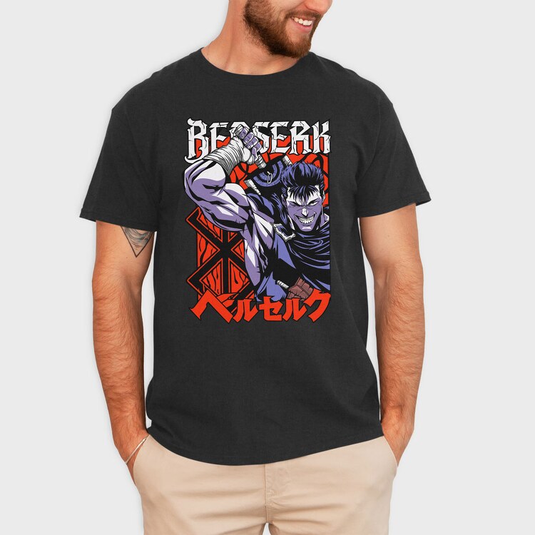 Berserk, Tricou Barbati (Unisex)