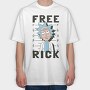 Rick and Morty 64, Tricou Oversize Barbati (Unisex)