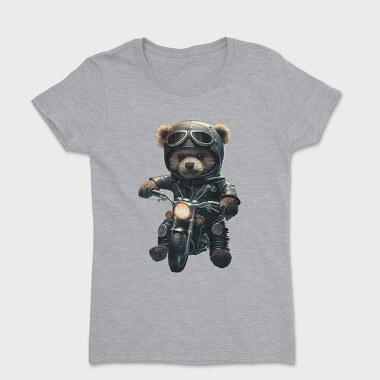 Biker Teddy Bear, Tricou Femei