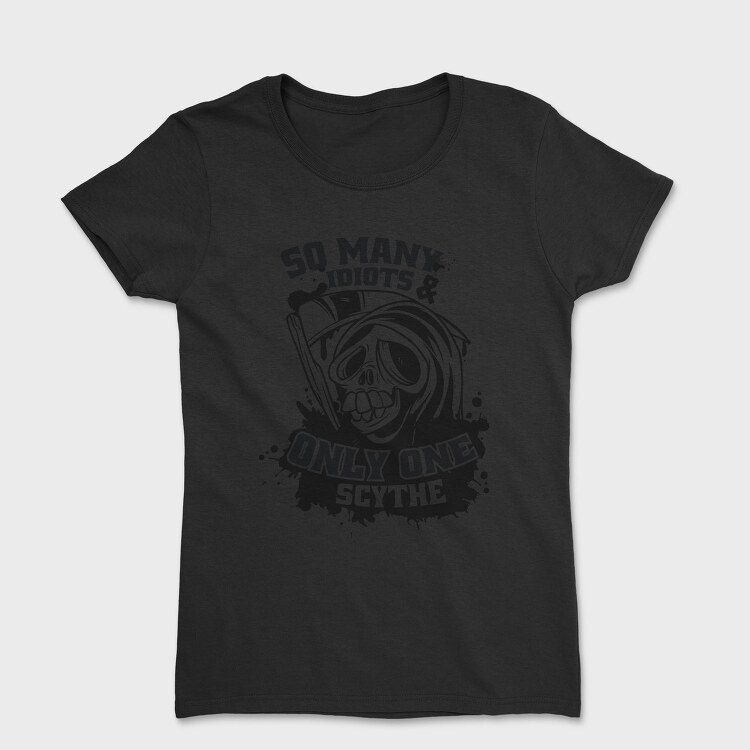 Cartoon Death Scythe, Tricou Femei