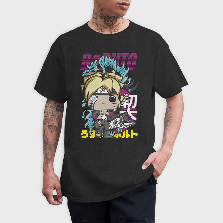 Funko Anime Naruto, Tricou Barbati (Unisex)
