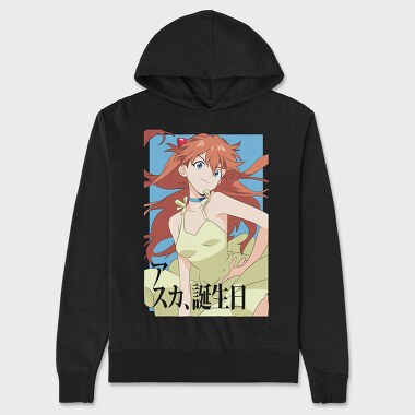 Neon Genesis Evangelion 5, Hanorac Oversize Barbati (Unisex)
