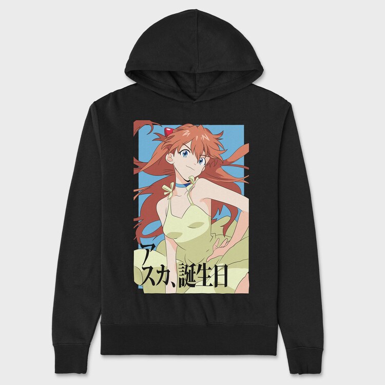 Neon Genesis Evangelion 5, Hanorac Oversize Barbati (Unisex)