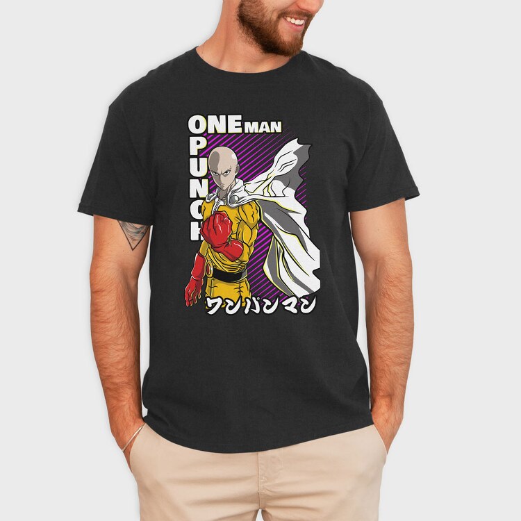 One Punch Man, Tricou Barbati (Unisex)