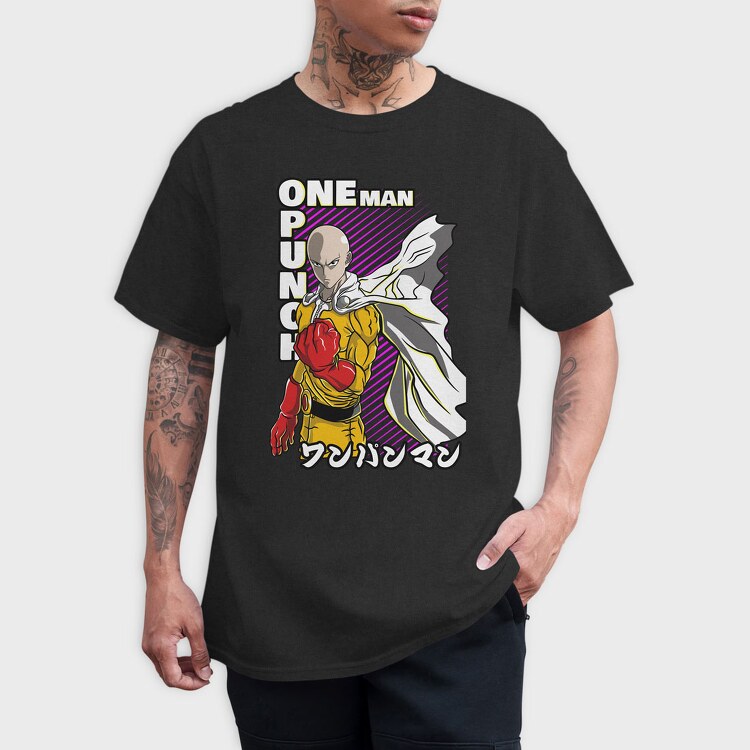 One Punch Man, Tricou Barbati (Unisex)