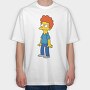 Rod Flanders, Tricou Oversize Barbati (Unisex)