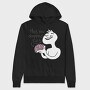 Cartoon Man Holding Brain Hey You Dropped This, Hanorac Oversize Barbati (Unisex)