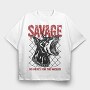 Savage 2, Tricou Oversize Barbati (Unisex)