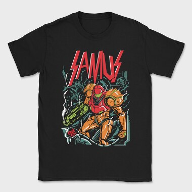 Samus (2), Tricou Barbati (Unisex)