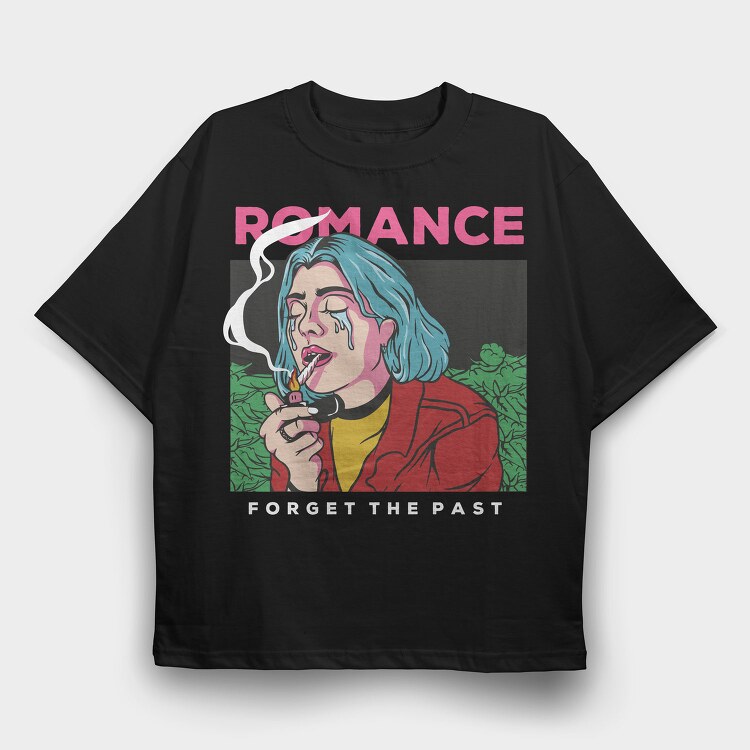 Romance, Tricou Oversize Barbati (Unisex)