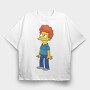 Rod Flanders, Tricou Oversize Barbati (Unisex)