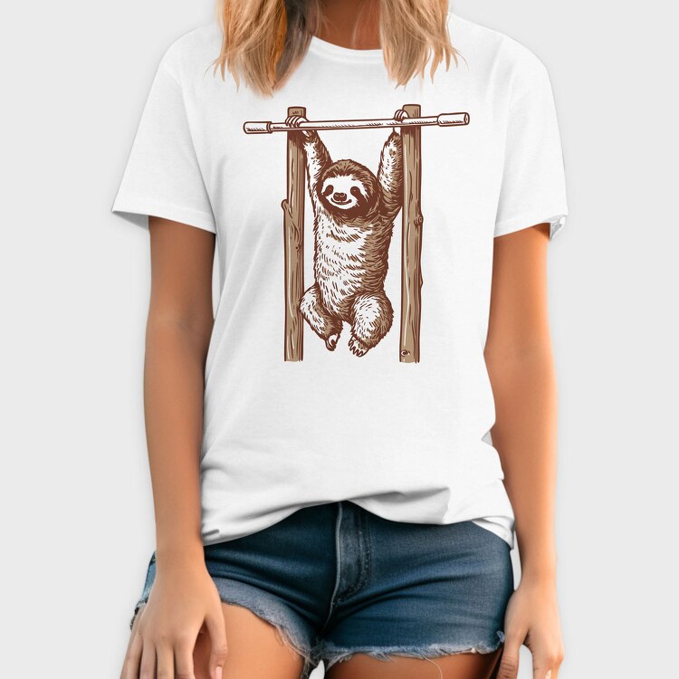 Sloth Workout, Tricou Barbati (Unisex)