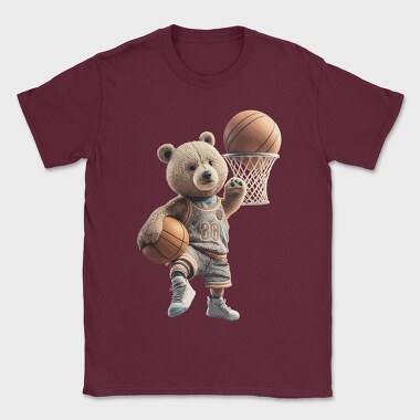 Teddy Bear Basket, Tricou Barbati (Unisex)