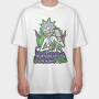 Rick and Morty 55, Tricou Oversize Barbati (Unisex)