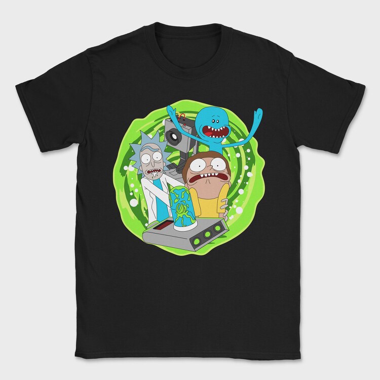Rick and Morty 39, Tricou Barbati (Unisex)