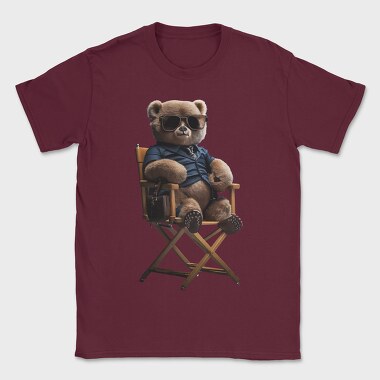 Teddy Bear on Chair, Tricou Barbati (Unisex)