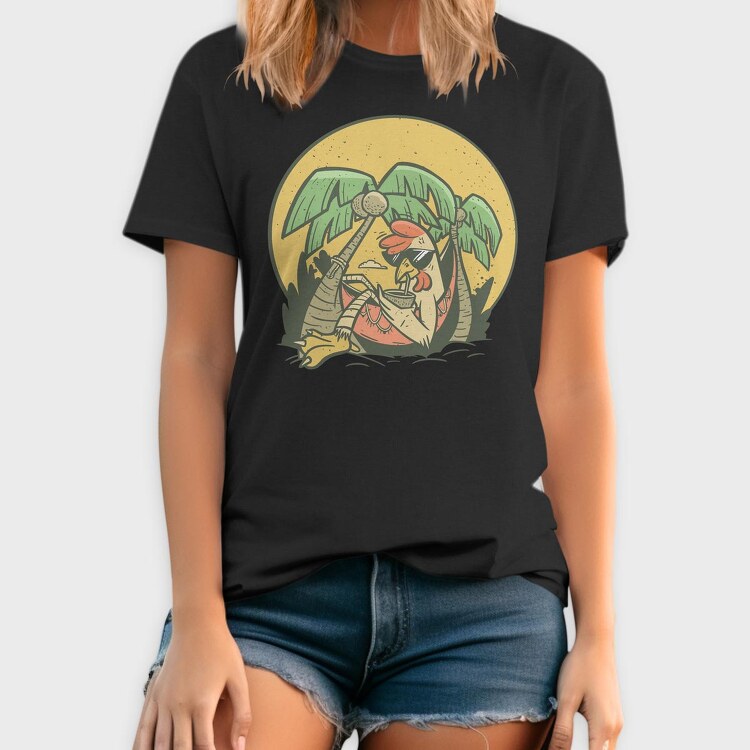 Chicken Relax, Tricou Barbati (Unisex)