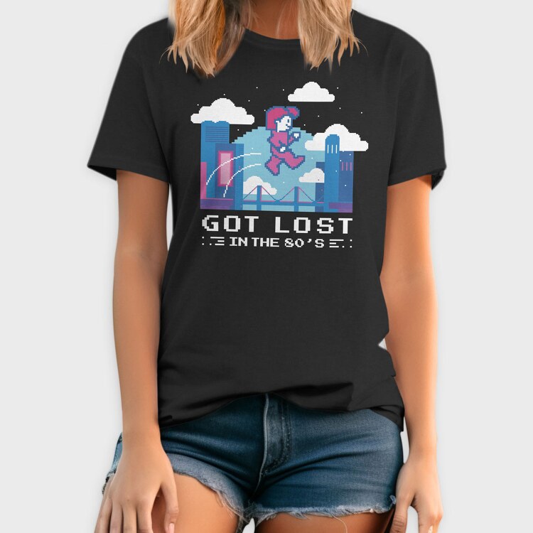 Got Lost in the 80S, Tricou Barbati (Unisex)