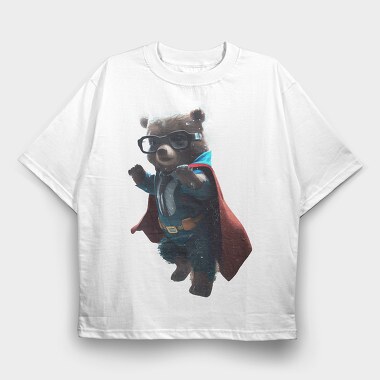 Teddy Suit Cape, Tricou Oversize Barbati (Unisex)