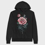 Elegant Roses Traditional, Hanorac Oversize Barbati (Unisex)