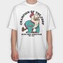 Elite Hen Athlete Vintage Chicken, Tricou Oversize Barbati (Unisex)