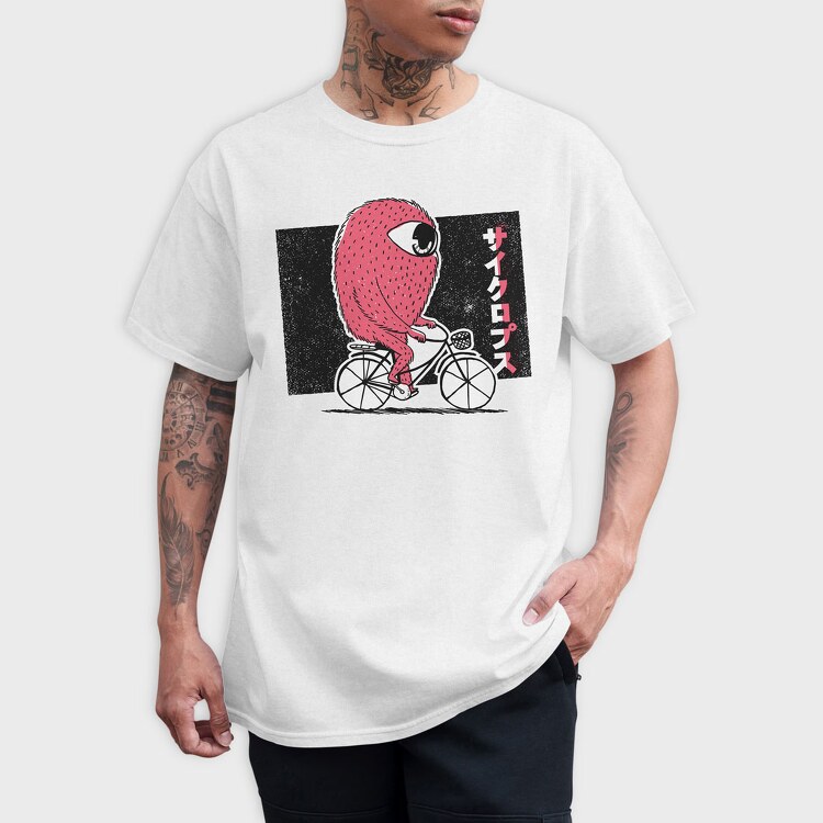 Cyclop Bike, Tricou Barbati (Unisex)