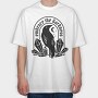Embrace The Darkness Crow And Crystals, Tricou Oversize Barbati (Unisex)