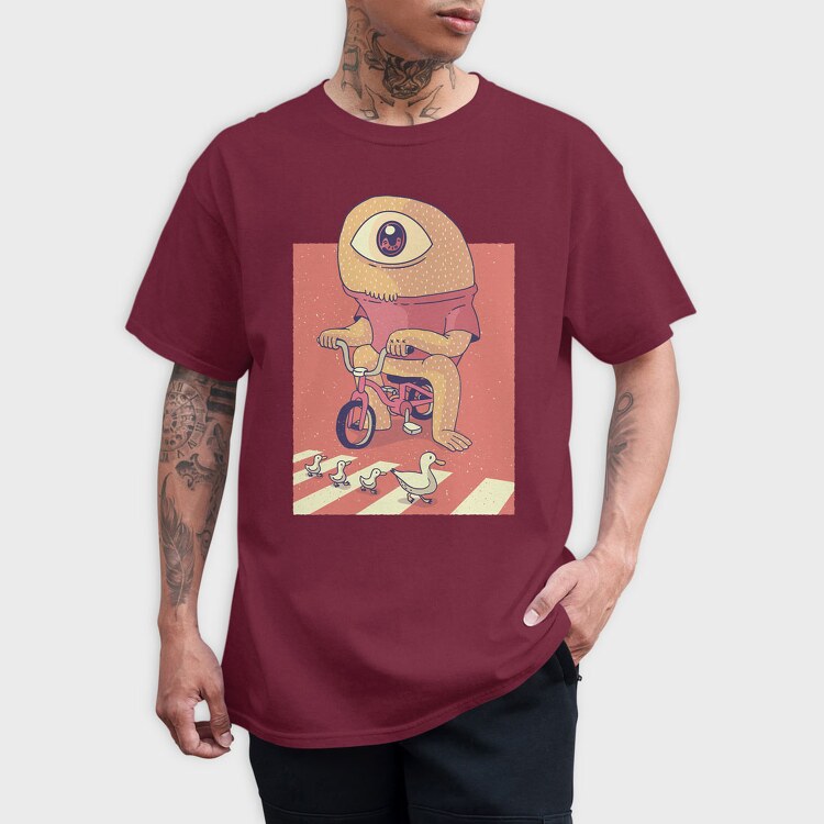 Cyclop Ducks, Tricou Barbati (Unisex)