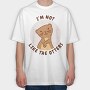 Cute Otter Quote I M Not Like The Otters, Tricou Oversize Barbati (Unisex)