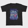 Cyberpunk Couple In City Painting Recreated, Tricou Copii