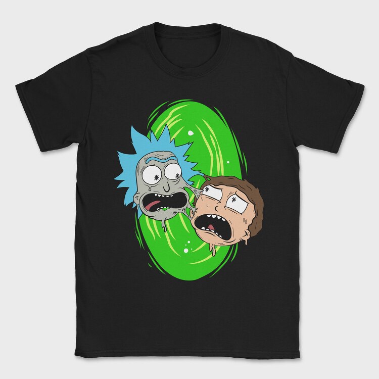 Rick and Morty 40, Tricou Barbati (Unisex)