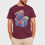 Rottweiler Watercolor, Tricou Barbati (Unisex)