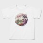 Japanese Geisha And Landscape Tea, Tricou Copii