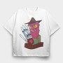 Rick and Morty 44, Tricou Oversize Barbati (Unisex)