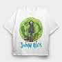 Rick and Morty 33, Tricou Oversize Barbati (Unisex)