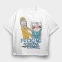 Rick and Morty 30, Tricou Oversize Barbati (Unisex)