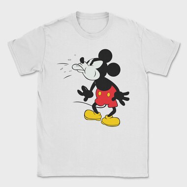 Mickey Mouse Sneeze Urban Art 99, Tricou Barbati (Unisex)