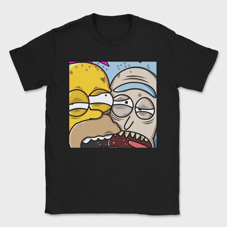 Rick and Morty 3, Tricou Barbati (Unisex)