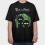 Rick and Morty 17, Tricou Oversize Barbati (Unisex)