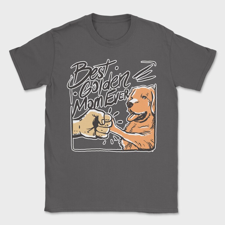 Best Golden Mom Ever Retriever, Tricou Barbati (Unisex)