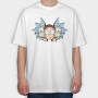 Rick and Morty 10, Tricou Oversize Barbati (Unisex)