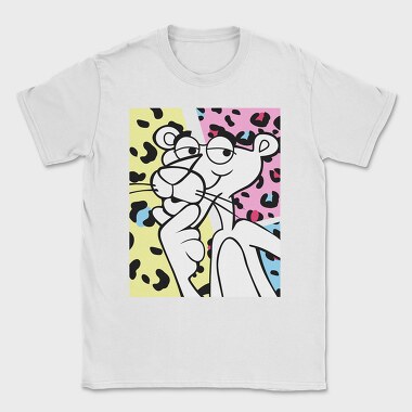 Pink Panther Cool Pattern Eyes, Tricou Barbati (Unisex)