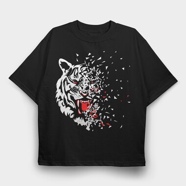 Red Crab Eyes Blood Splatter, Tricou Oversize Barbati (Unisex)
