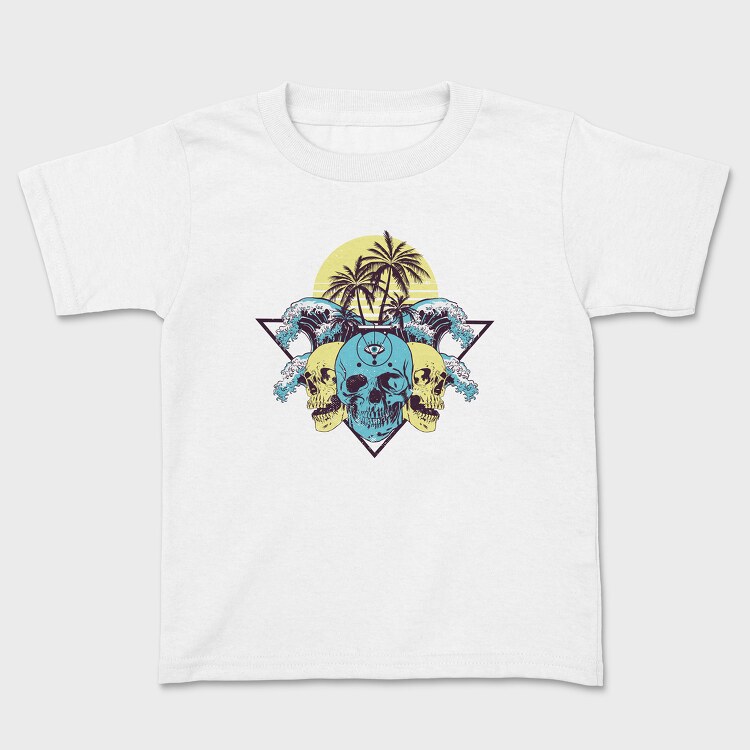 Skulls Palms Triangle, Tricou Copii