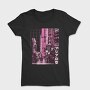 Japanese City Photographic Asian Street, Tricou Femei