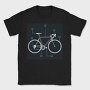 Bicycle Transport Instructions Bike, Tricou Barbati (Unisex)