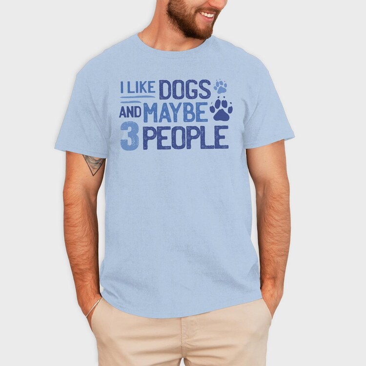 Dog Lover, Tricou Barbati (Unisex)